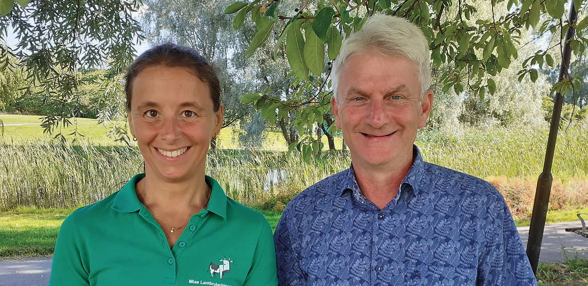 Mia Lindkvist och Johan Waldner