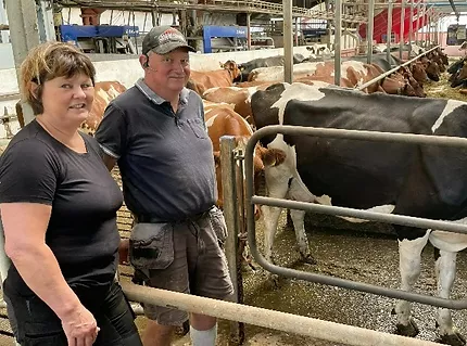 Kerstin och Ivar Bengtsson på Rårödsgården
